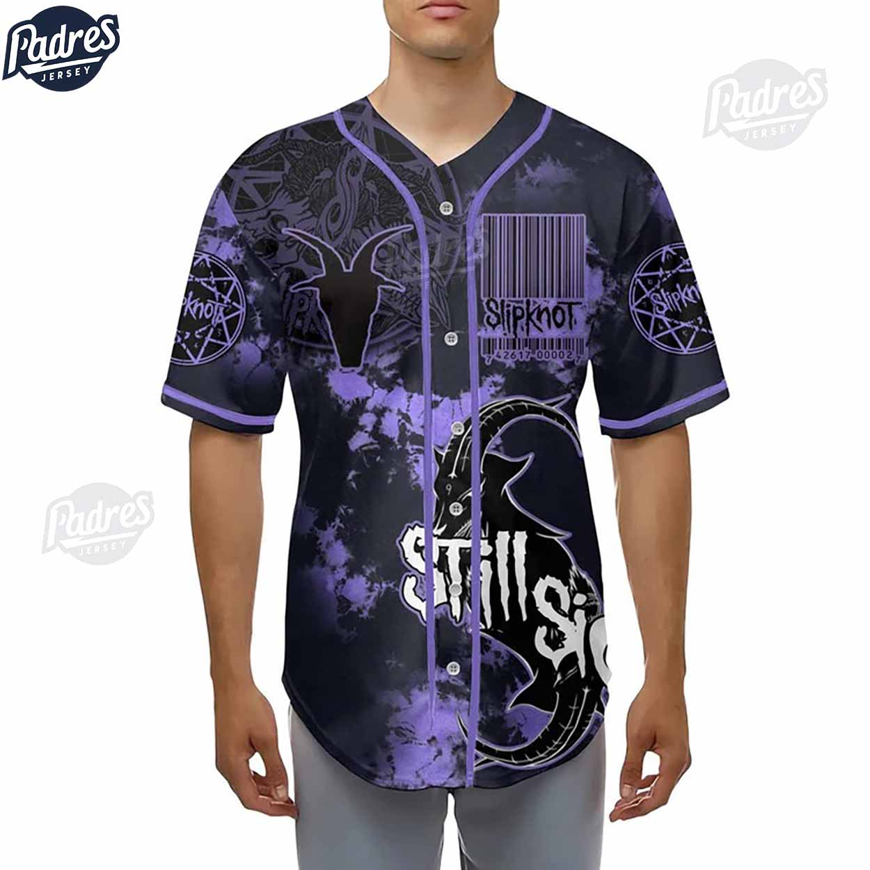 Custom Music Slipknot Pulse Of The Maggots Baseball Jersey Style - Padres Jersey Oasis: Elevate Your Baseball Style Game