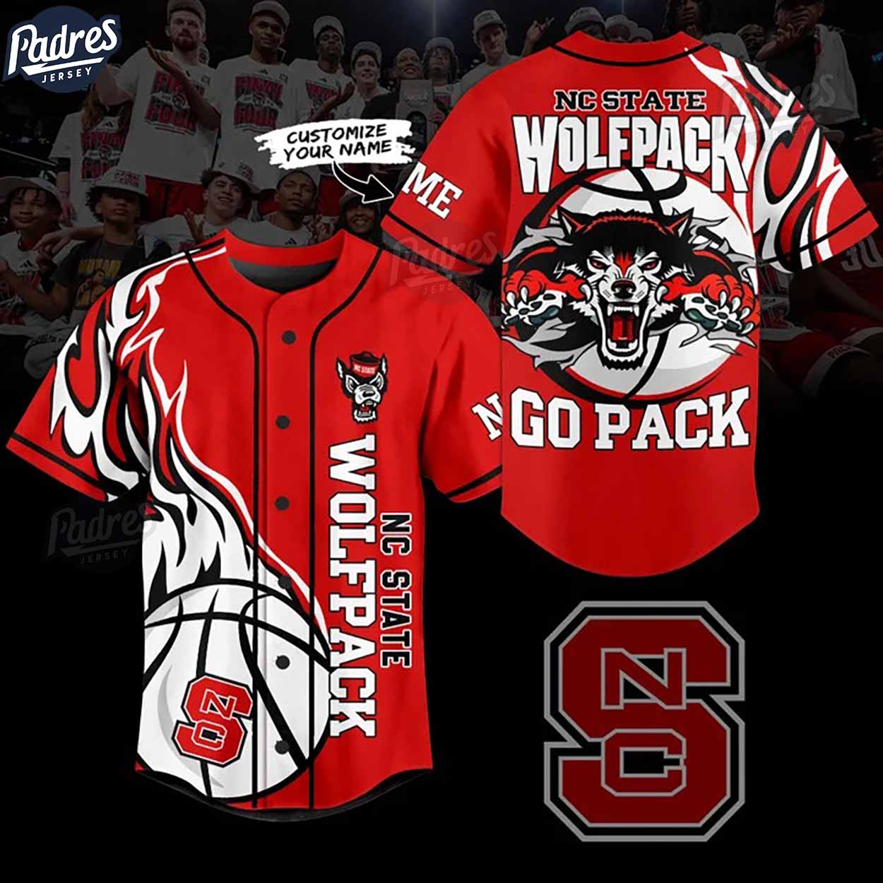 Custom NCAA Basketball NC State WolfPack Baseball Jersey - Padres Jersey Oasis: Elevate Your Baseball Style Game