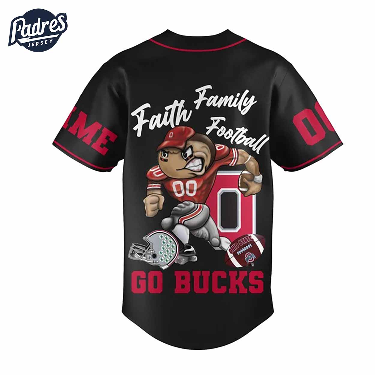 Custom Ohio State Football Baseball Jersey - Padres Jersey Oasis: Elevate Your Baseball Style Game