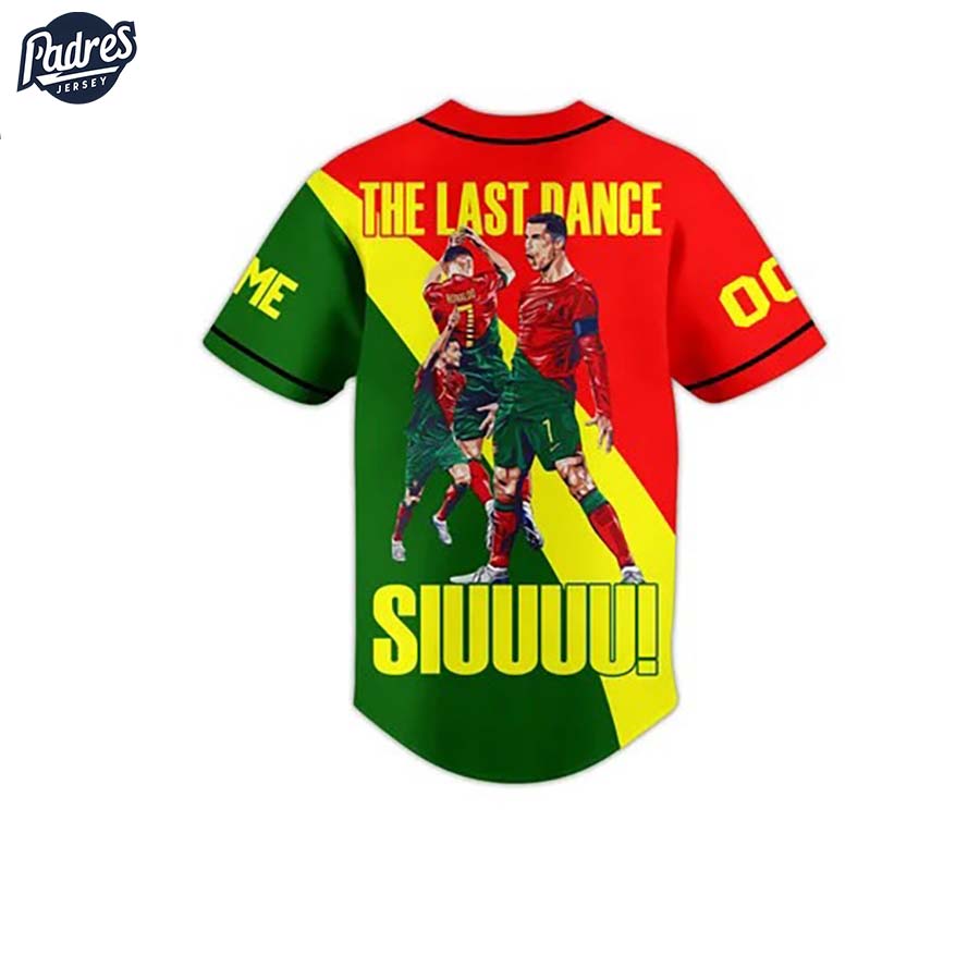 Custom Portugal Cristiano Ronaldo Baseball Jersey Style - Padres Jersey Oasis: Elevate Your Baseball Style Game