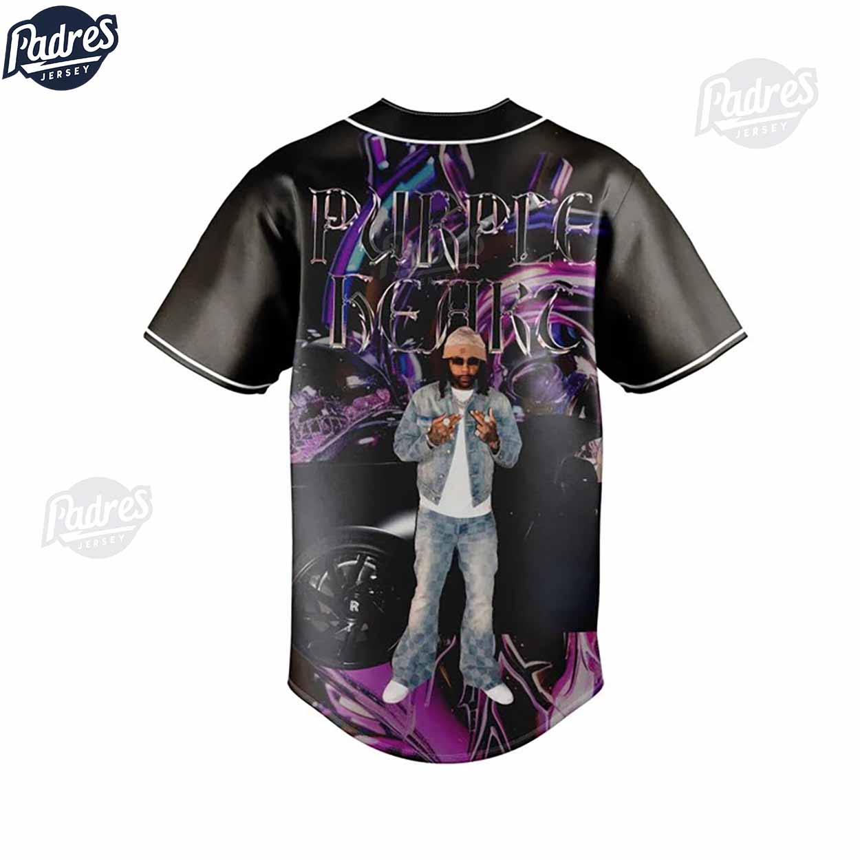 Custom Rapper Money Man Baseball Jersey - Padres Jersey Oasis: Elevate Your Baseball Style Game