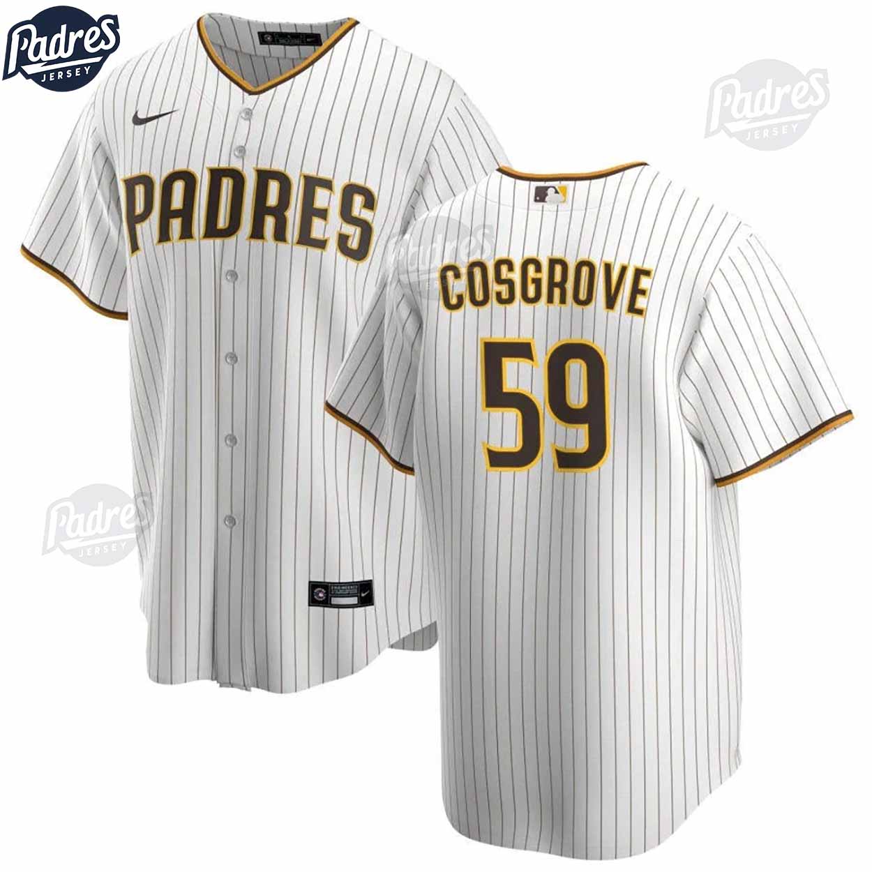 Custom San Diego Padres Jerseys Tom CosGrove Baseball Jersey - Padres Jersey Oasis: Elevate Your Baseball Style Game