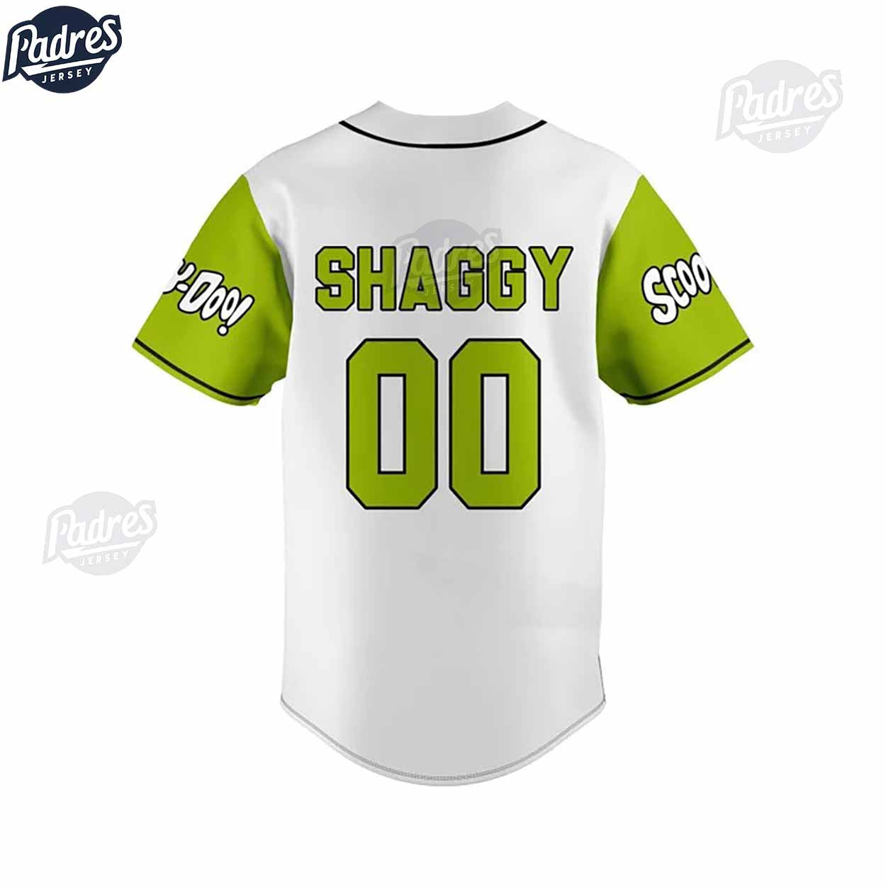 Custom Scooby Boo Happy Birthday Girl Baseball Jersey - Padres Jersey Oasis: Elevate Your Baseball Style Game