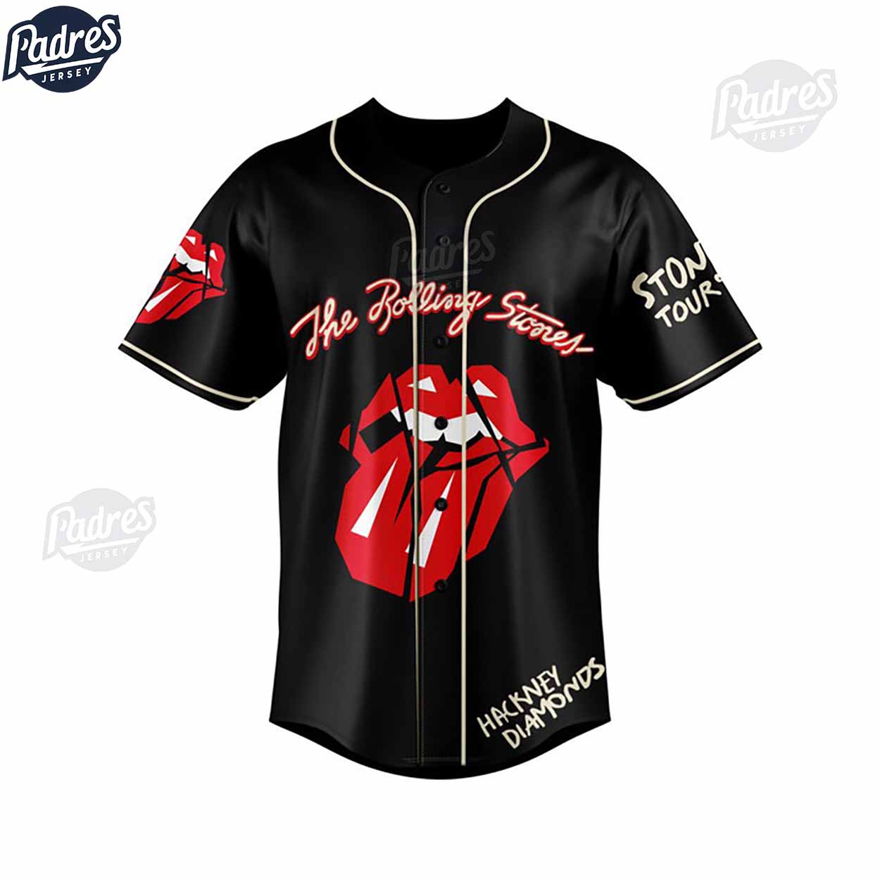 Custom The Rolling Stones Hackney Diamonds Baseball Jersey - Padres Jersey Oasis: Elevate Your Baseball Style Game