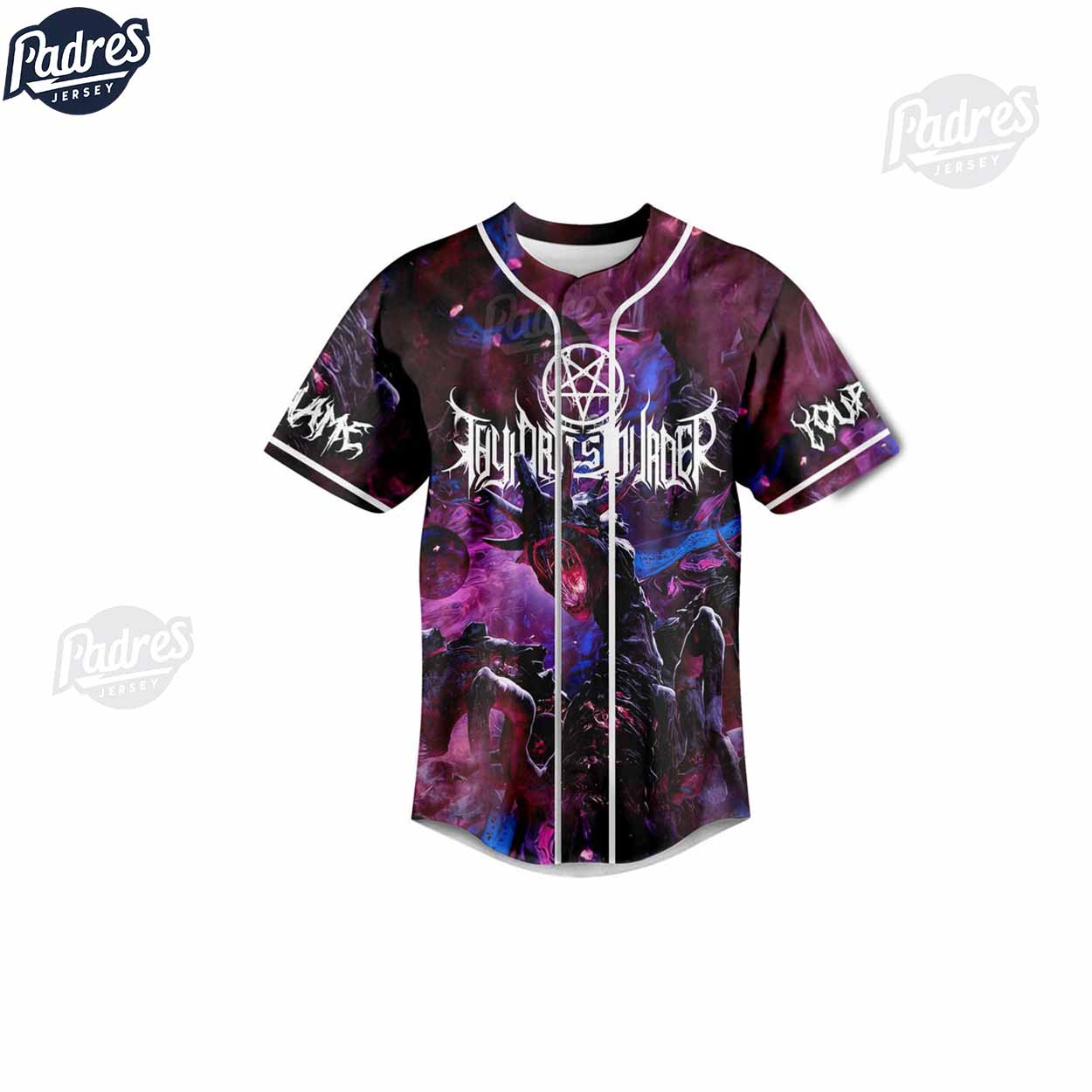 Custom Thy Art Is Murder Baseball Jersey Style - Padres Jersey Oasis: Elevate Your Baseball Style Game