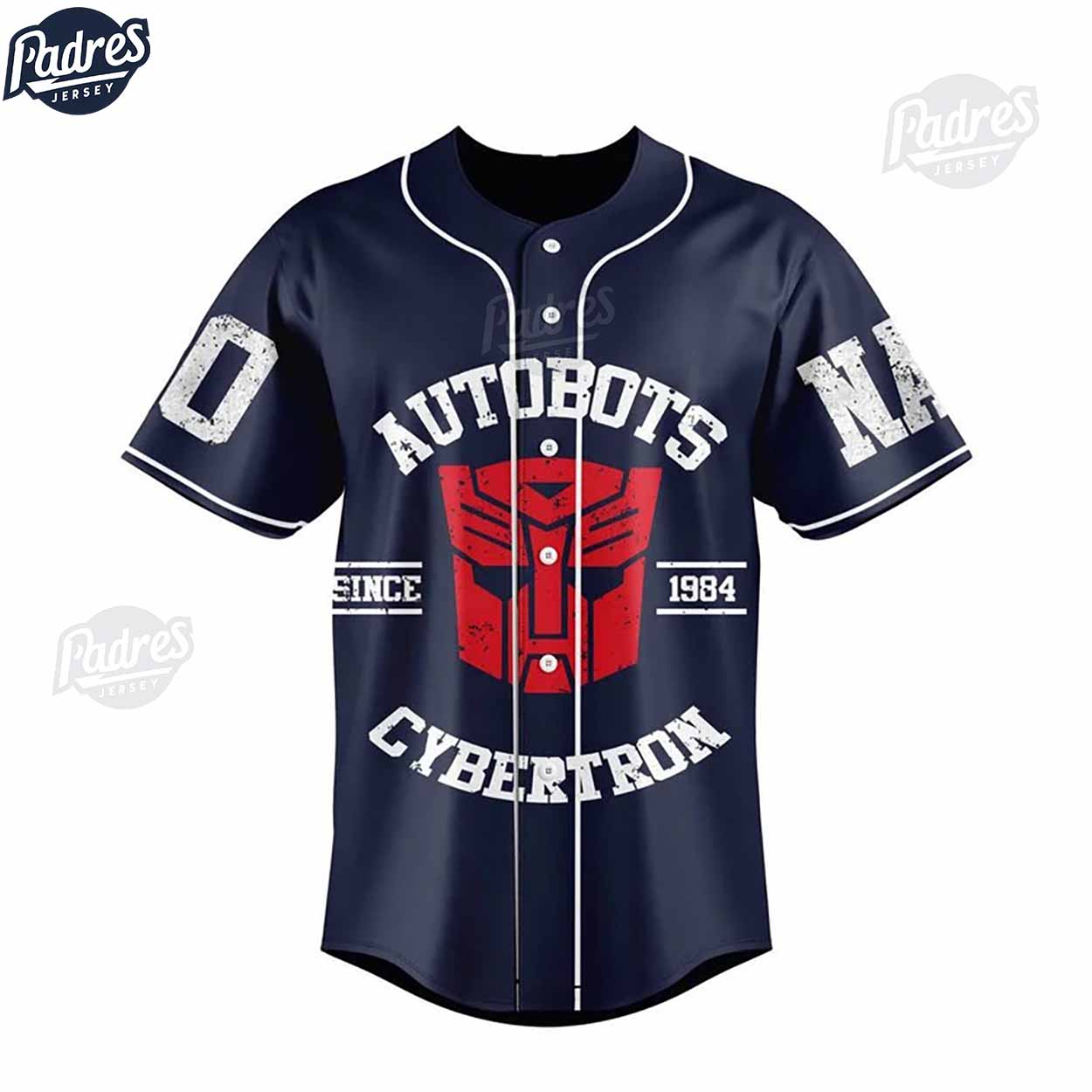 Custom Transformer Baseball Jersey - Padres Jersey Oasis: Elevate Your Baseball Style Game