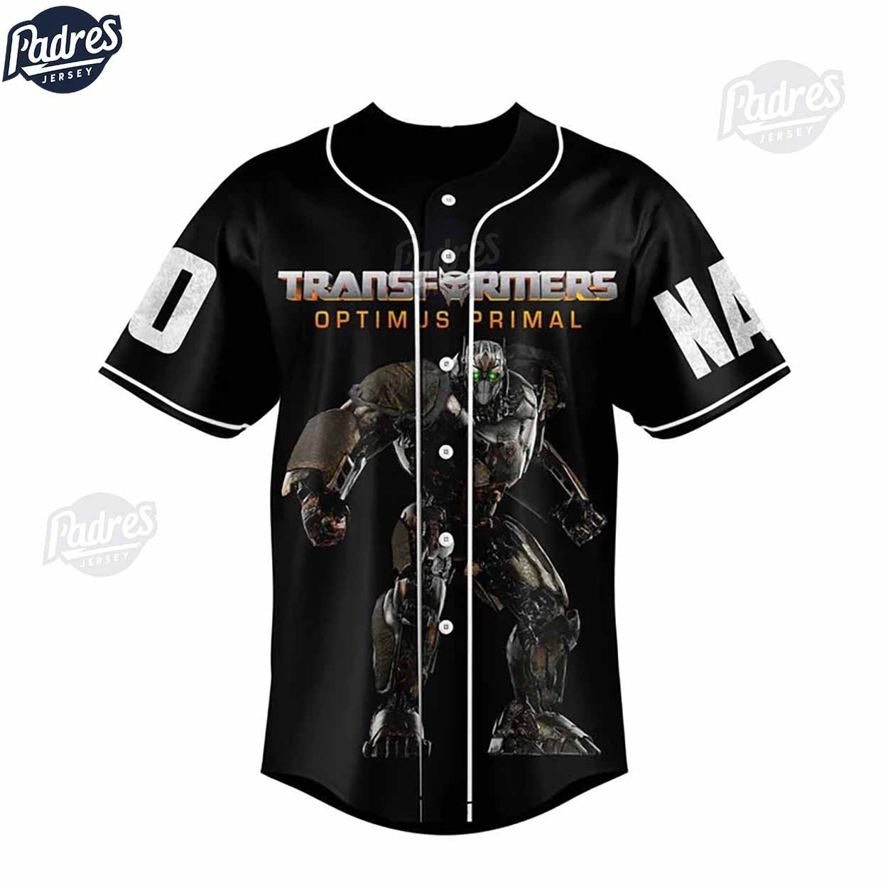 Custom Transformer Rise Of The Beast Baseball Jersey - Padres Jersey Oasis: Elevate Your Baseball Style Game