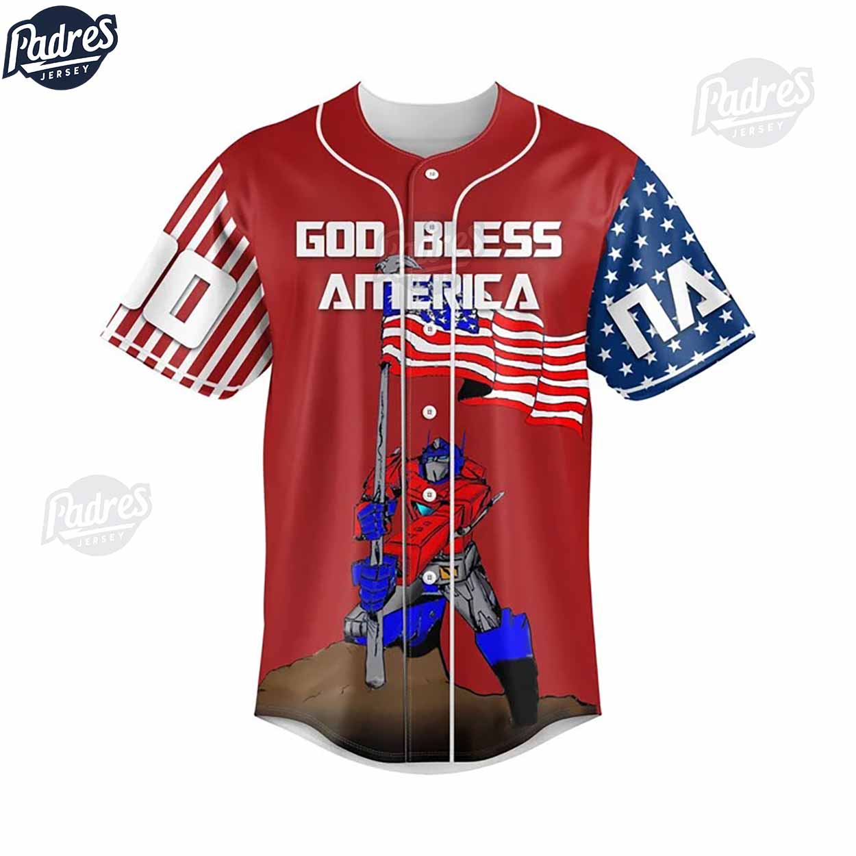 Custom Transformers Autobot The Heroes Baseball Jersey - Padres Jersey Oasis: Elevate Your Baseball Style Game