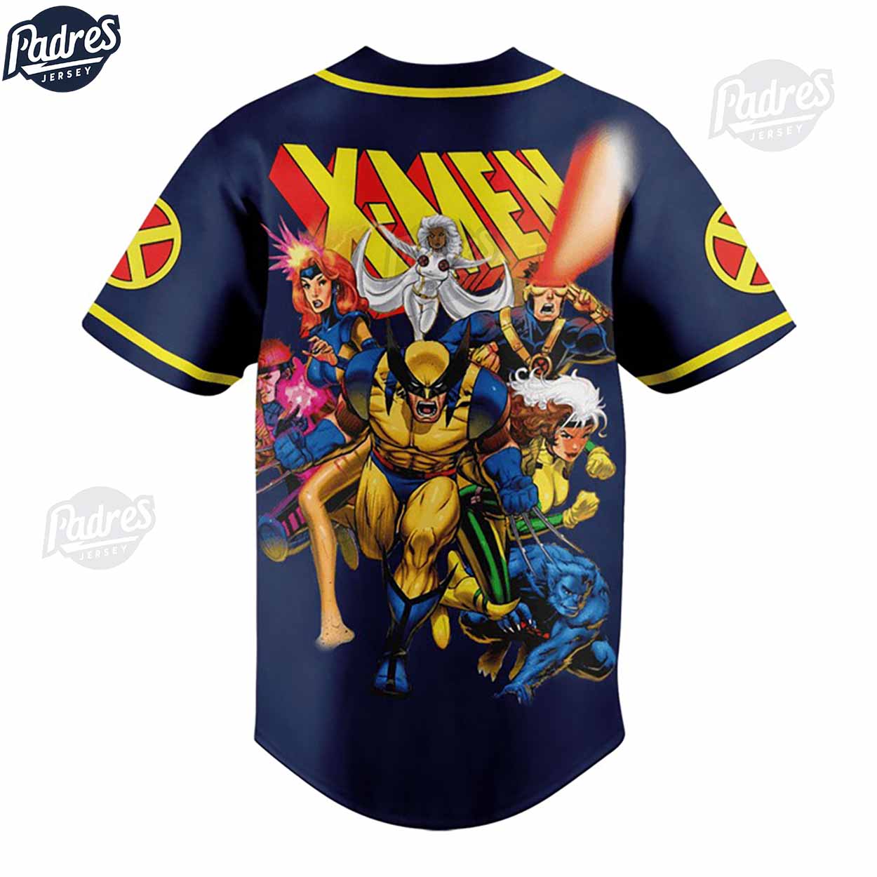 Custom X-Men 97 Baseball Jersey For Fans - Padres Jersey Oasis: Elevate Your Baseball Style Game