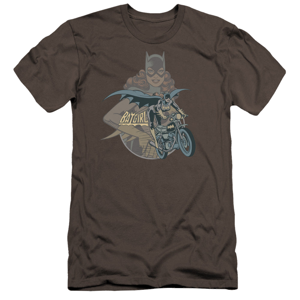 Batgirl Batgirl Biker - Men's Premium Slim Fit T-Shirt