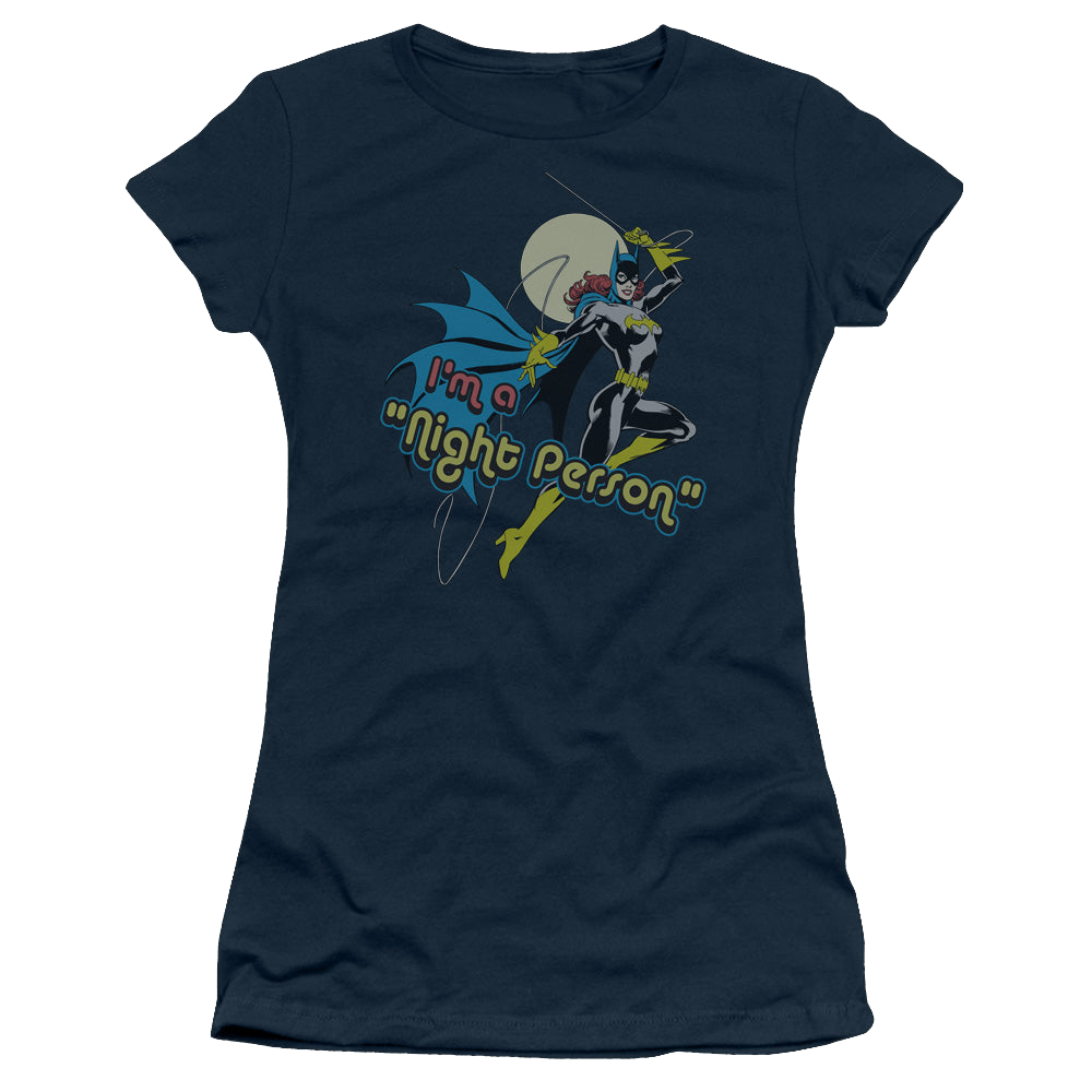 Batgirl Night Person - Juniors T-Shirt