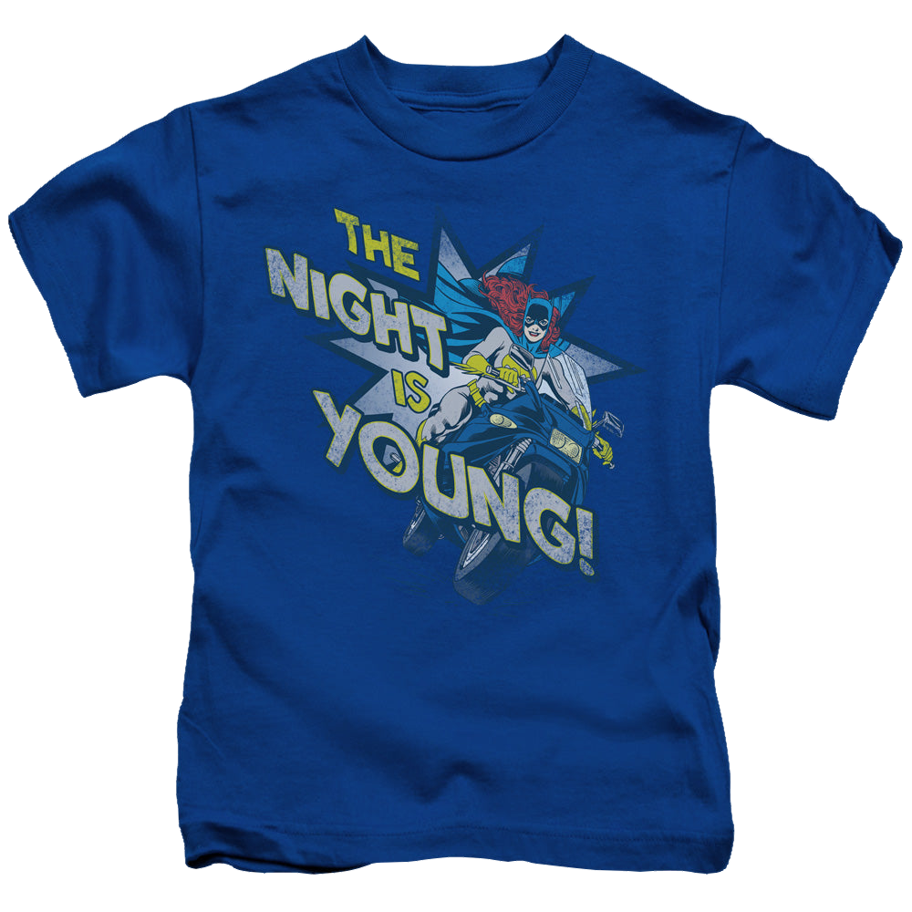 Batgirl The Night Is Young - Kid's T-Shirt