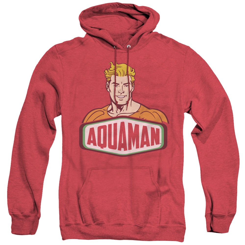 Aquaman Aquaman Sign - Heather Pullover Hoodie