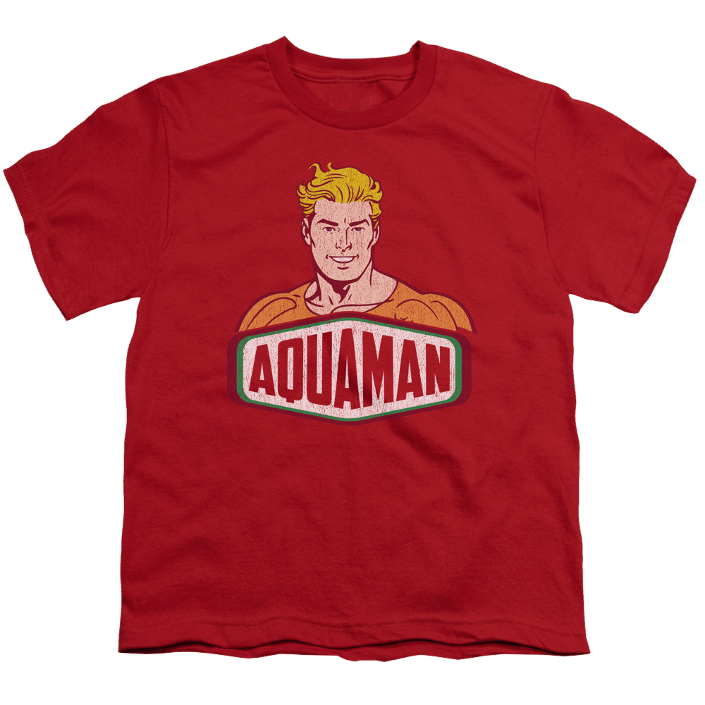 Aquaman Aquaman Sign - Youth T-Shirt