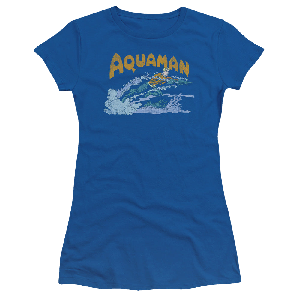 Aquaman Aqua Swim - Juniors T-Shirt