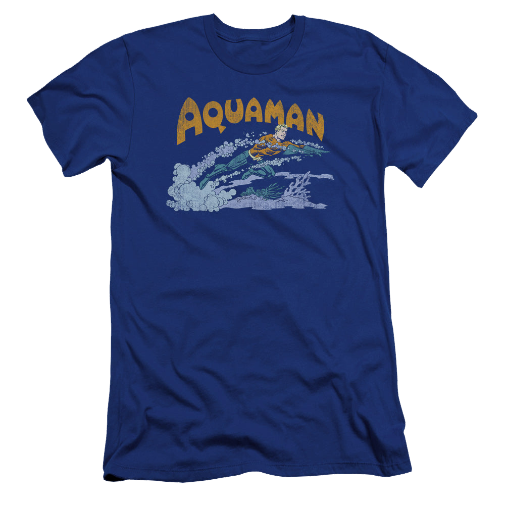 Aquaman Aqua Swim - Men's Premium Slim Fit T-Shirt