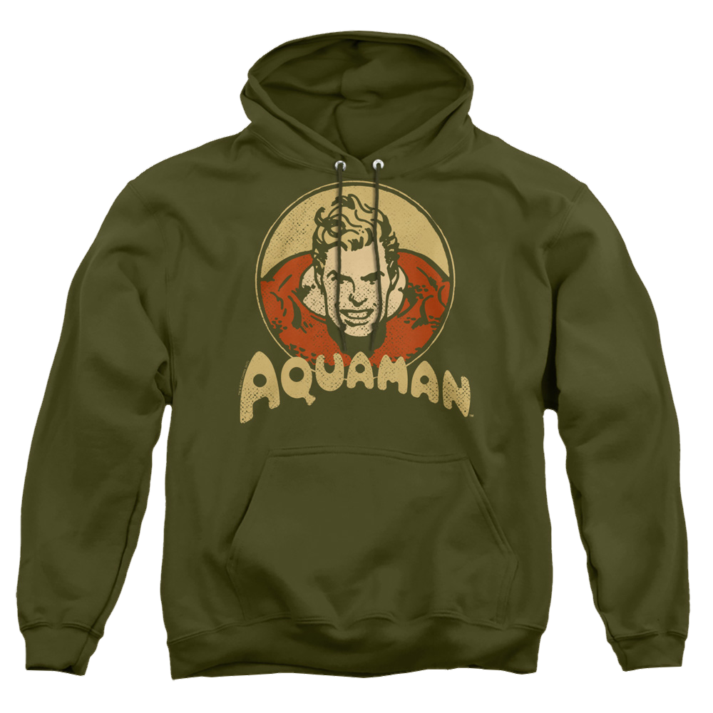 Aquaman Aqua Circle - Pullover Hoodie
