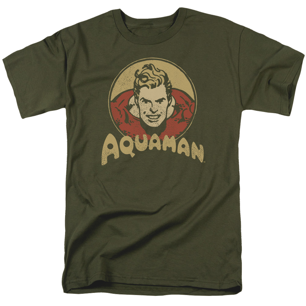 Aquaman Aqua Circle - Men's Regular Fit T-Shirt