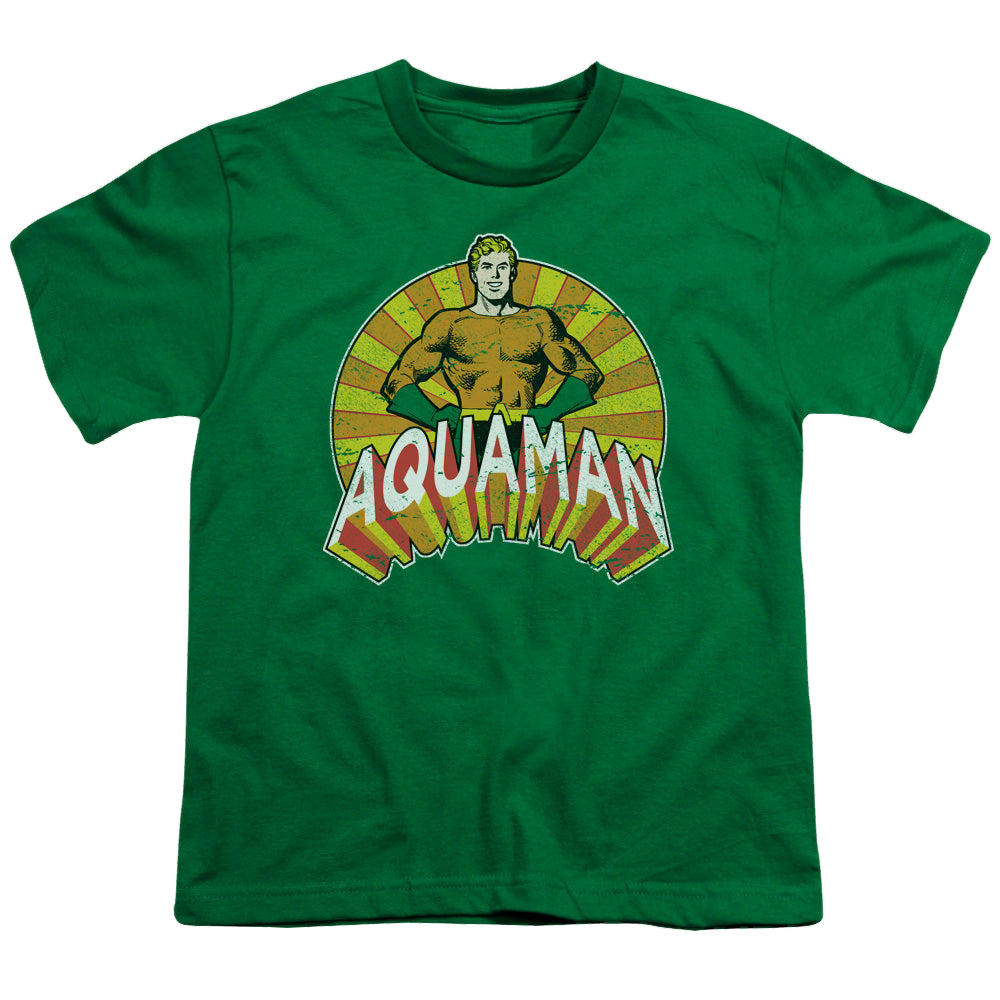 Aquaman Arms Akimbo - Youth T-Shirt