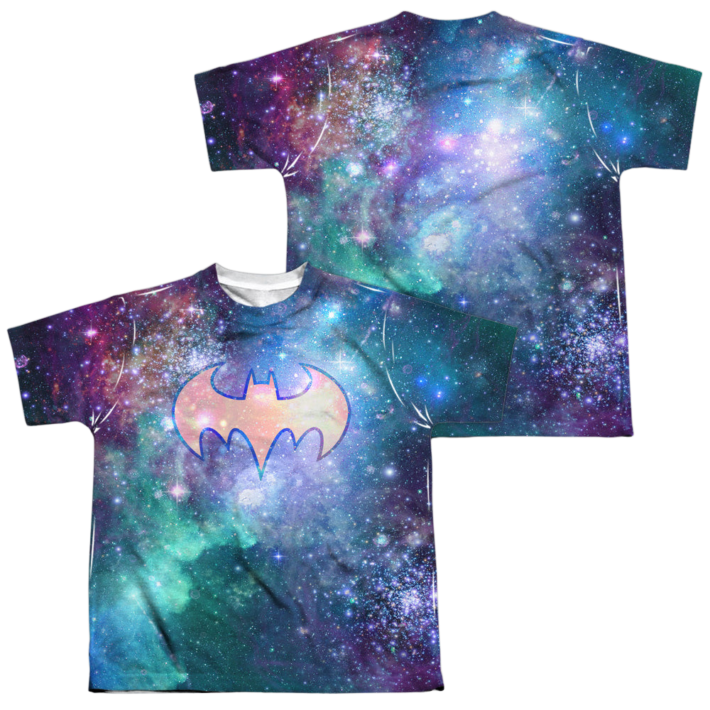 Batgirl Shielded Galaxy (Front/Back Print) - Youth All-Over Print T-Shirt