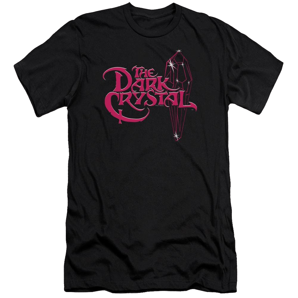 Dark Crystal Bright Logo - Men's Premium Slim Fit T-Shirt