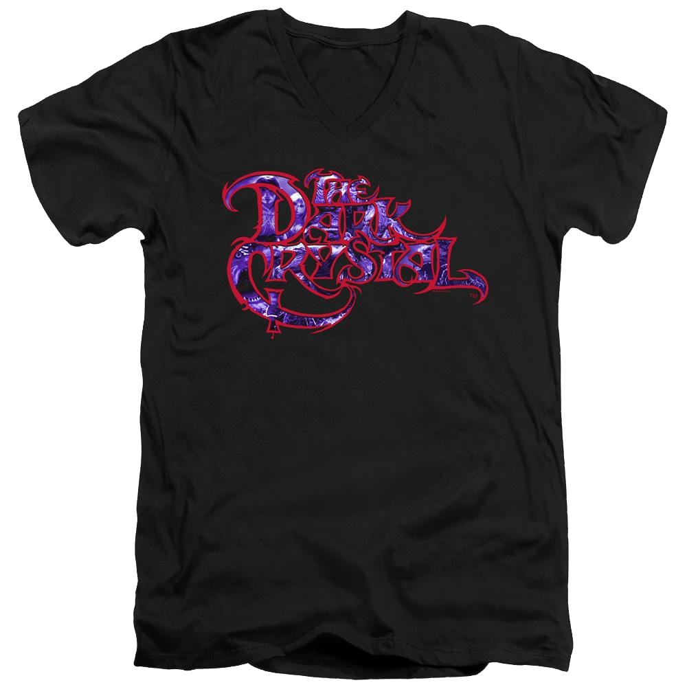 Dark Crystal, The Collage Logo - Men's V-Neck T-Shirt