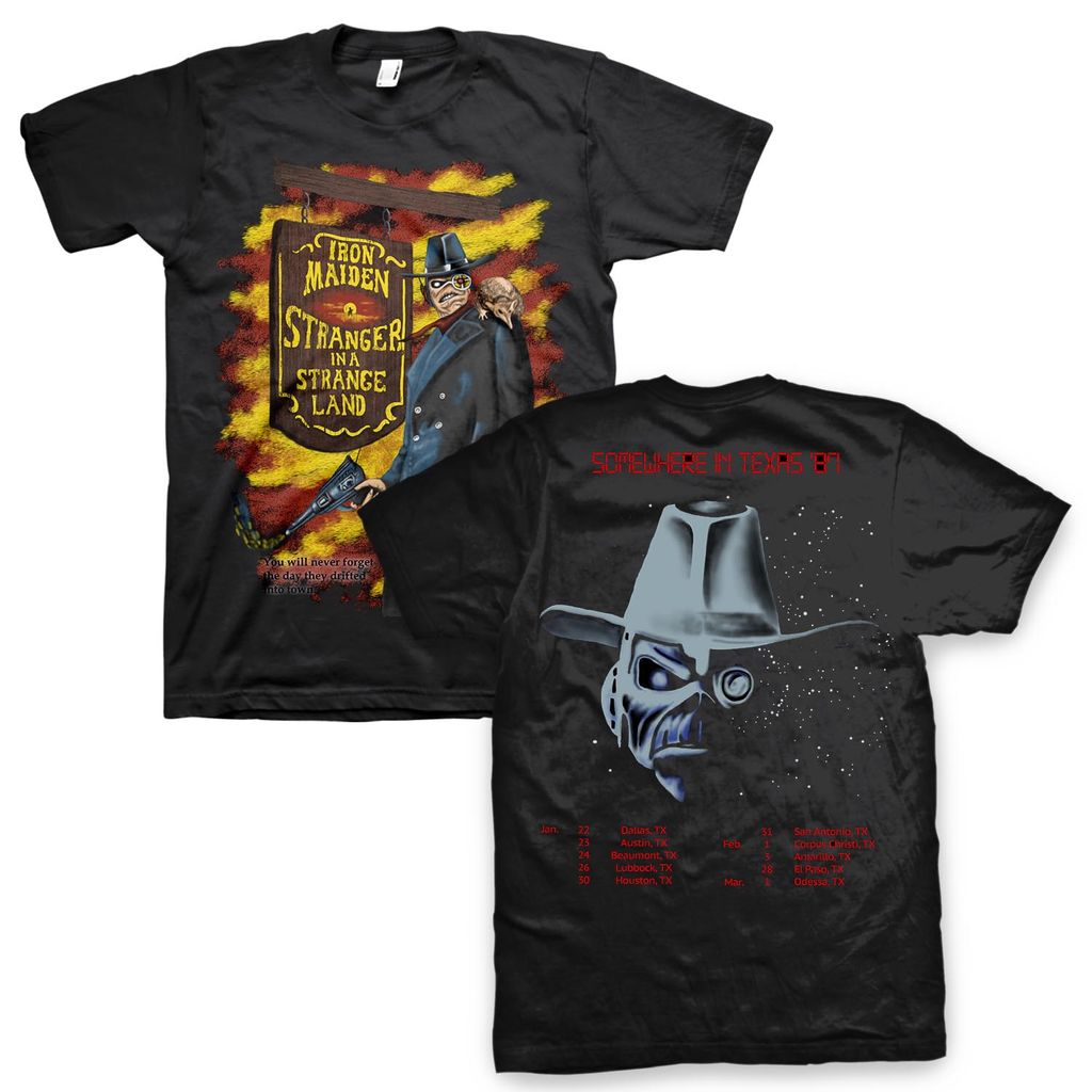Iron Maiden Stranger In A Strange Land Tee