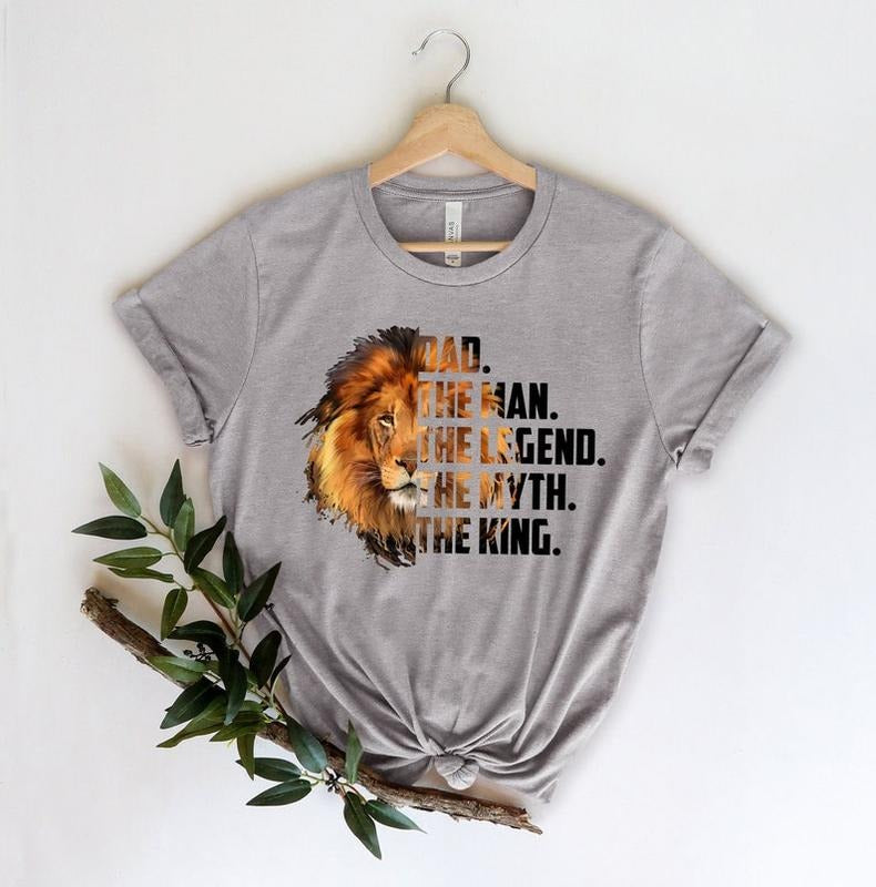 Dad the man the legend the myth the king watercolor T Shirt Hoodie Sweater,New Dad Shirt,Dad Shirt,Daddy Shirt,Father's Day Shirt,Best Dad shirt,Gift for Dad