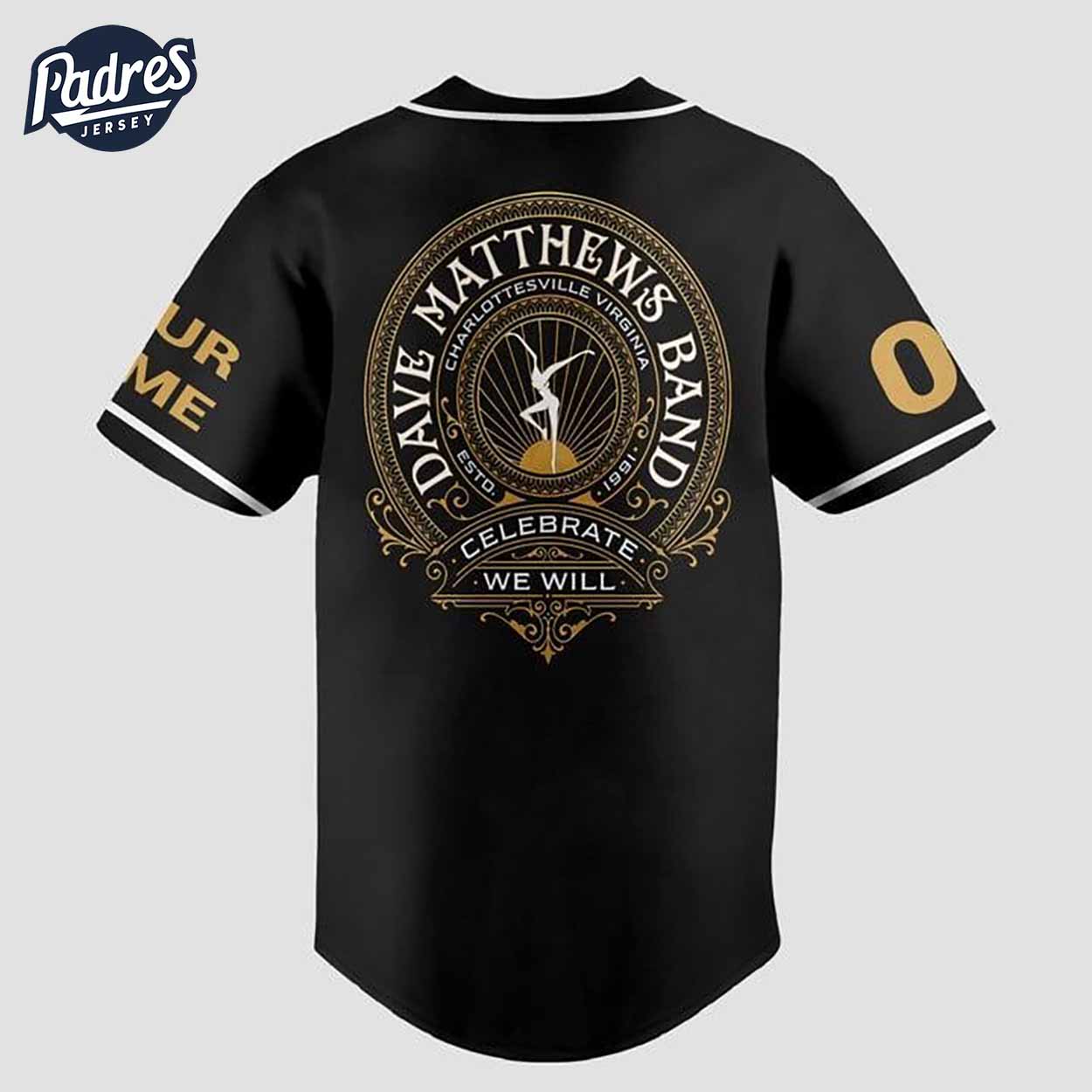 Dave Matthews Band Rock Hall 2024 Custom Baseball Jersey - Padres Jersey Oasis: Elevate Your Baseball Style Game