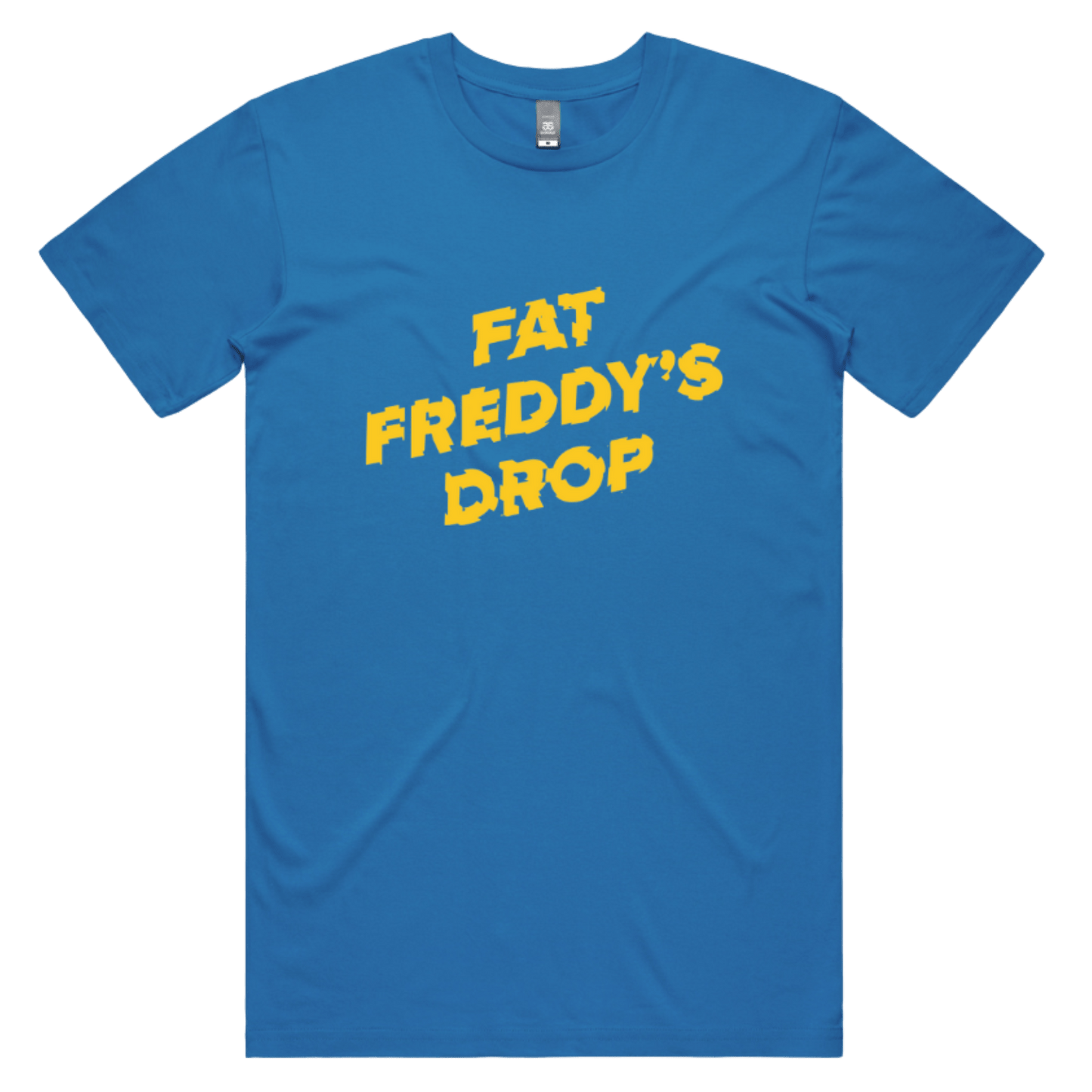 Fat Freddy's Drop / Freddy's Logo Tee (Blue/Yellow)