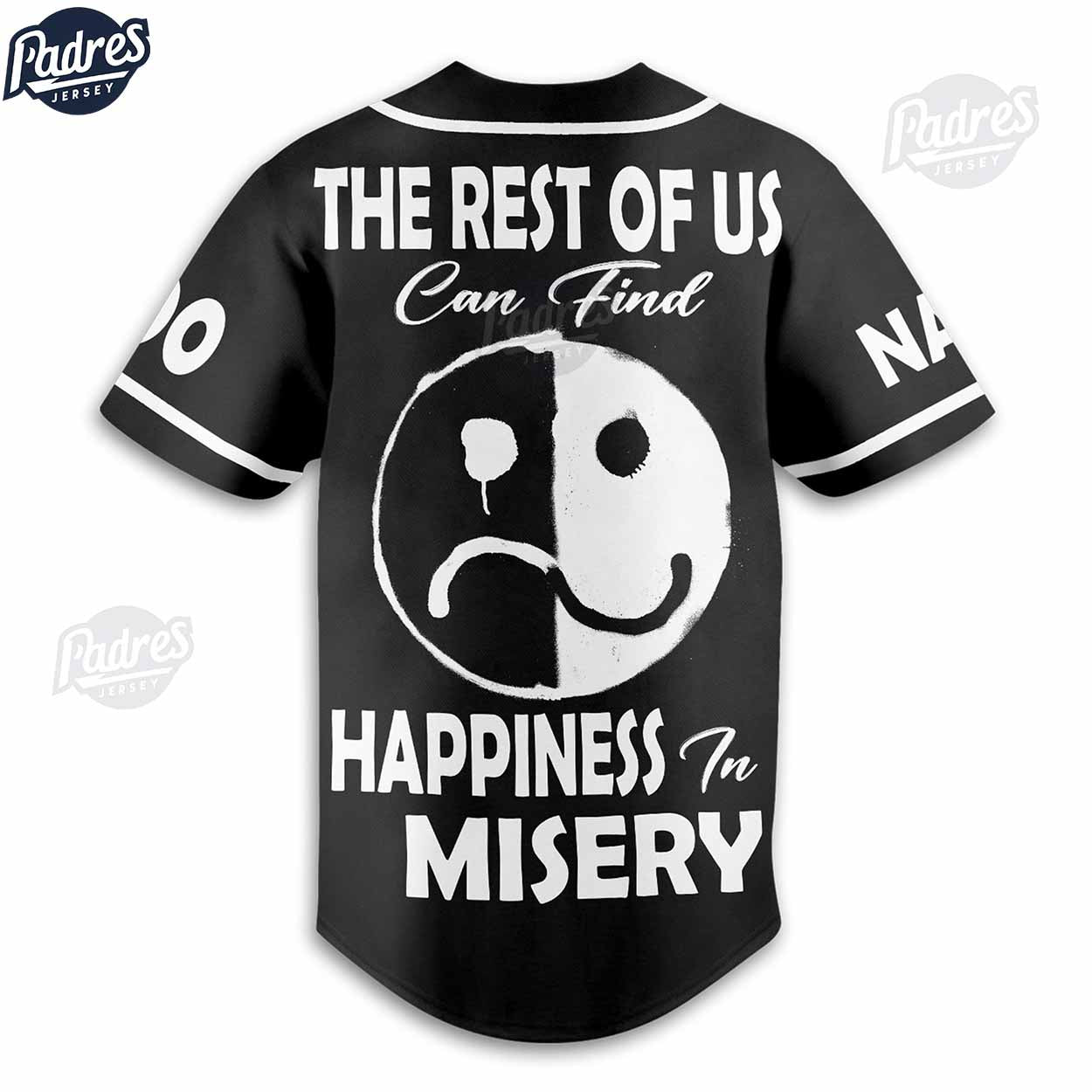 Fall Out Boy Happiness In Misery Custom Baseball Jersey Style - Padres Jersey Oasis: Elevate Your Baseball Style Game