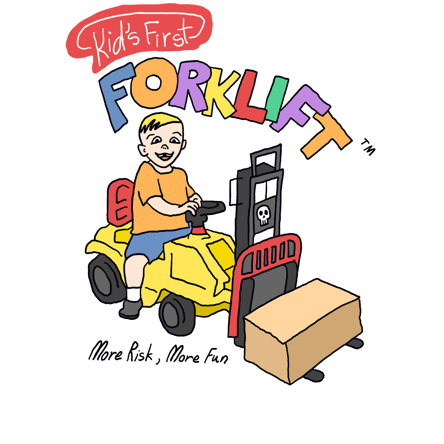 Forklift Ringer Tee