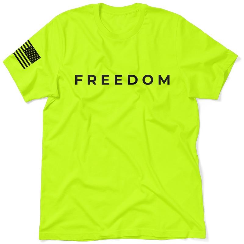 Freedom - TPUSA Donation T-Shirt for Casual Occasions Comfortable Summer Summer Top Womenswear Clothing Day Jeans Lightweight Love Outfit