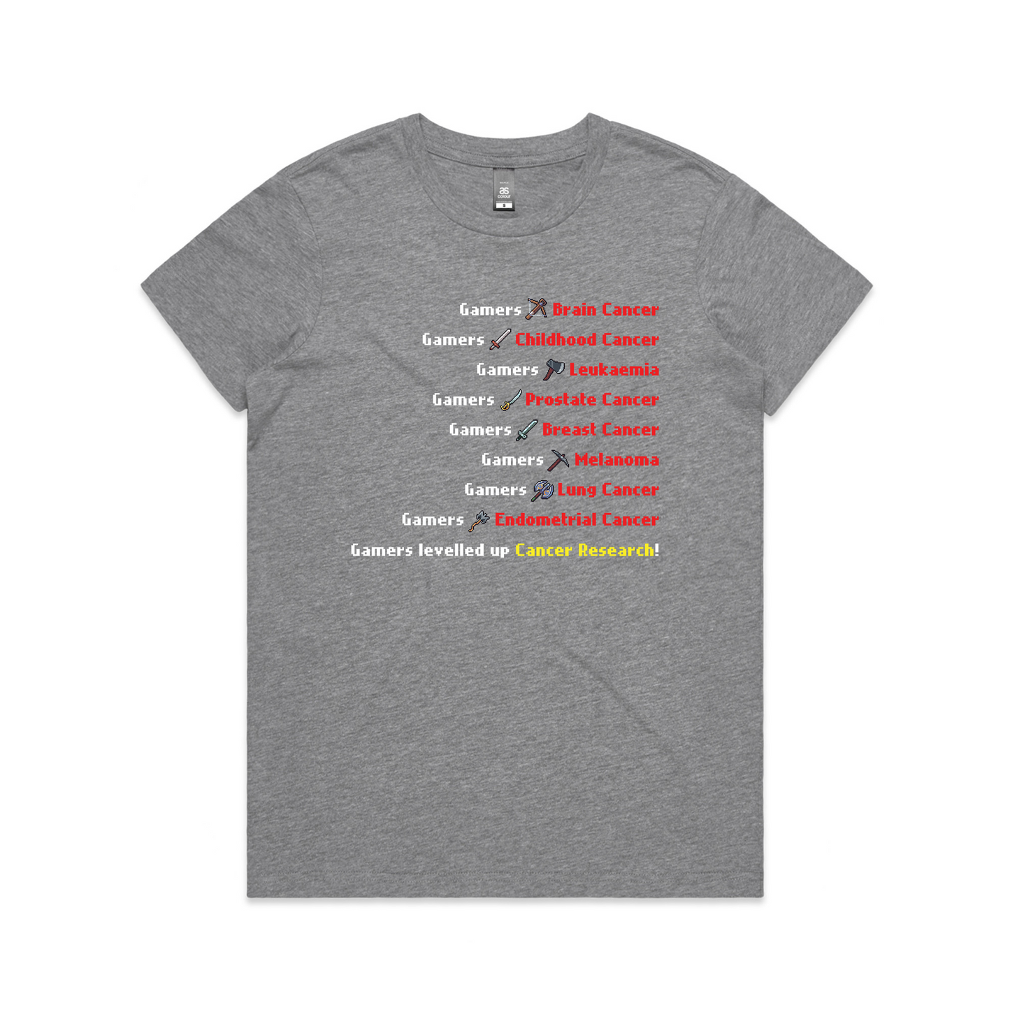 Gamers VS Cancer Charity Tee
