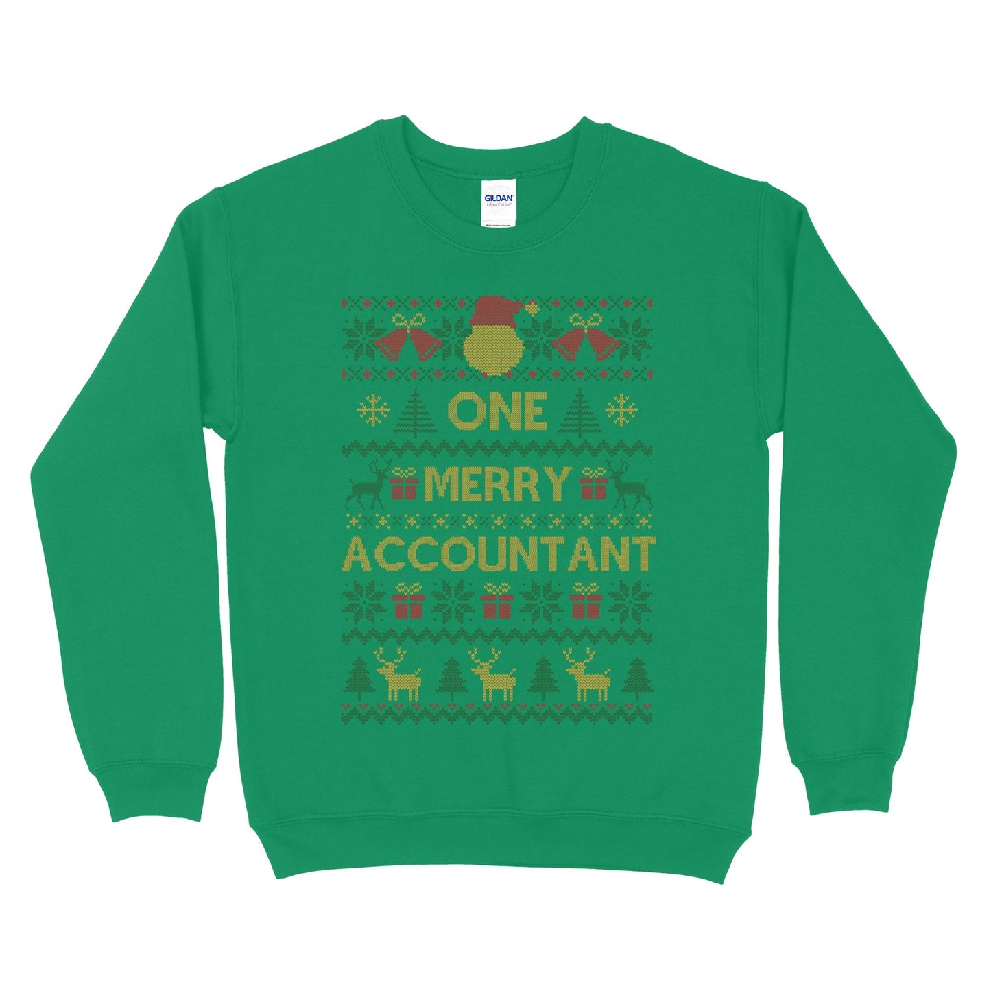 One Merry Accountant Ugly Sweatshirt