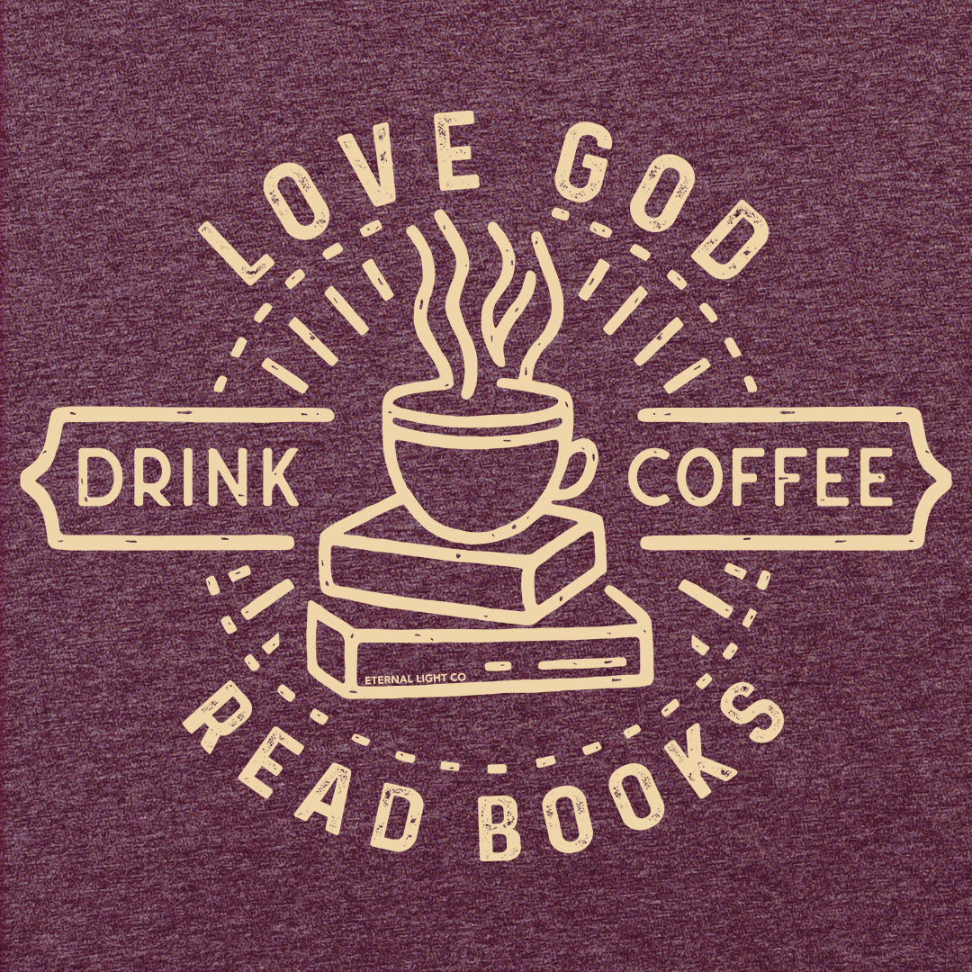 FREE God Coffee Books Tee *Add Any Other Item To Cart To Unlock FREE Price. Limit 1*