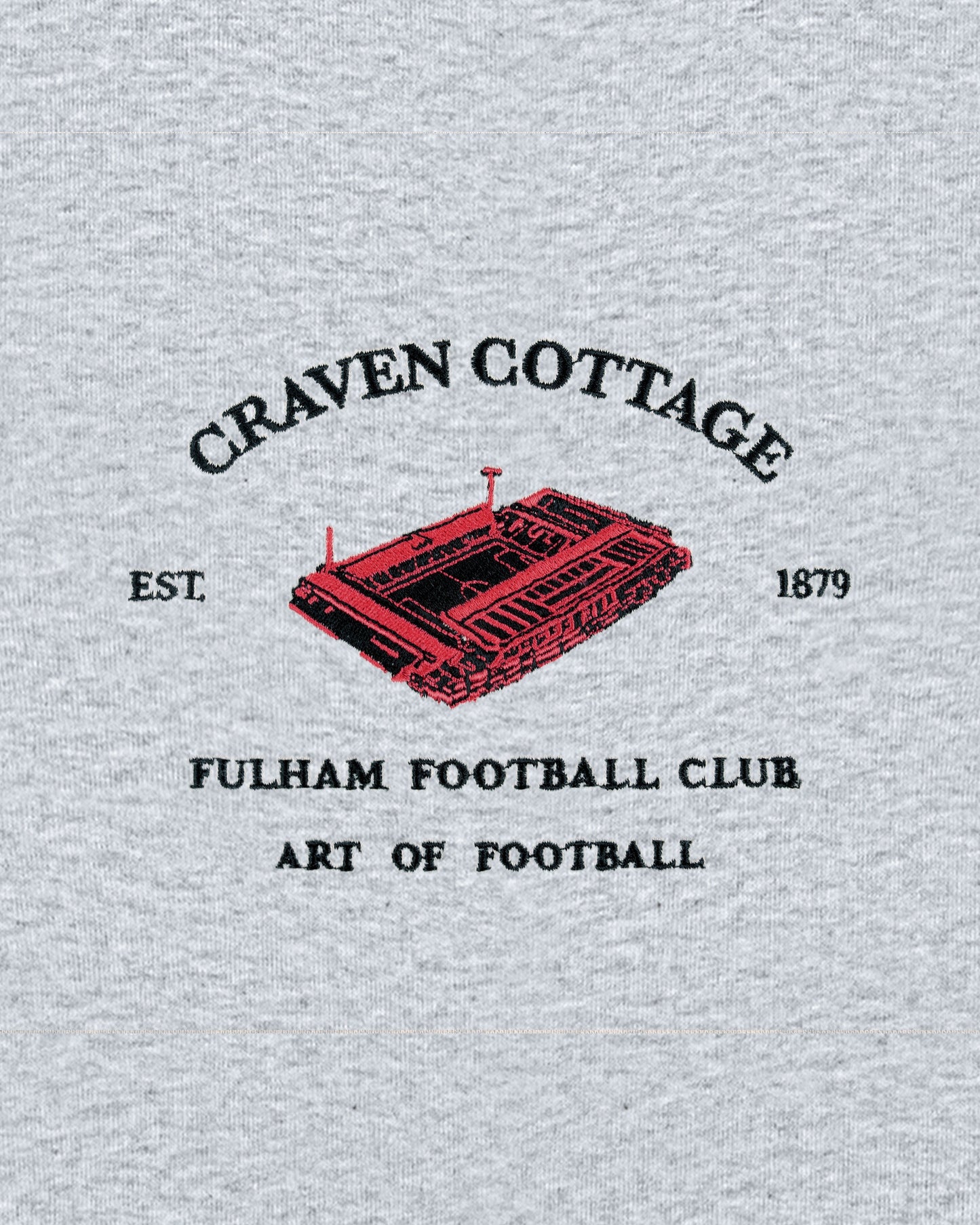 Fulham Craven Cottage Embroidered Hoodie