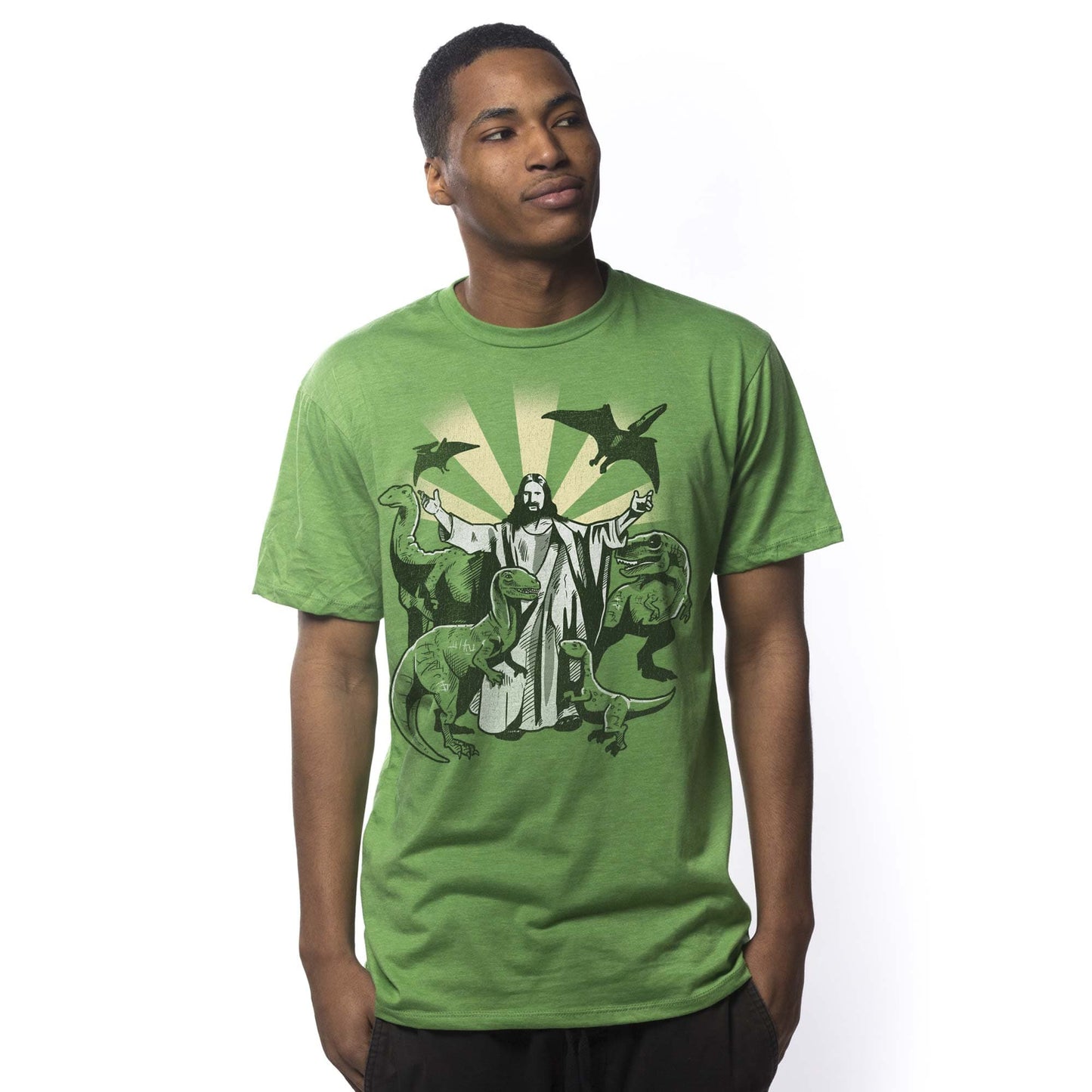 Jesus and the Dinosaurs T-Shirt