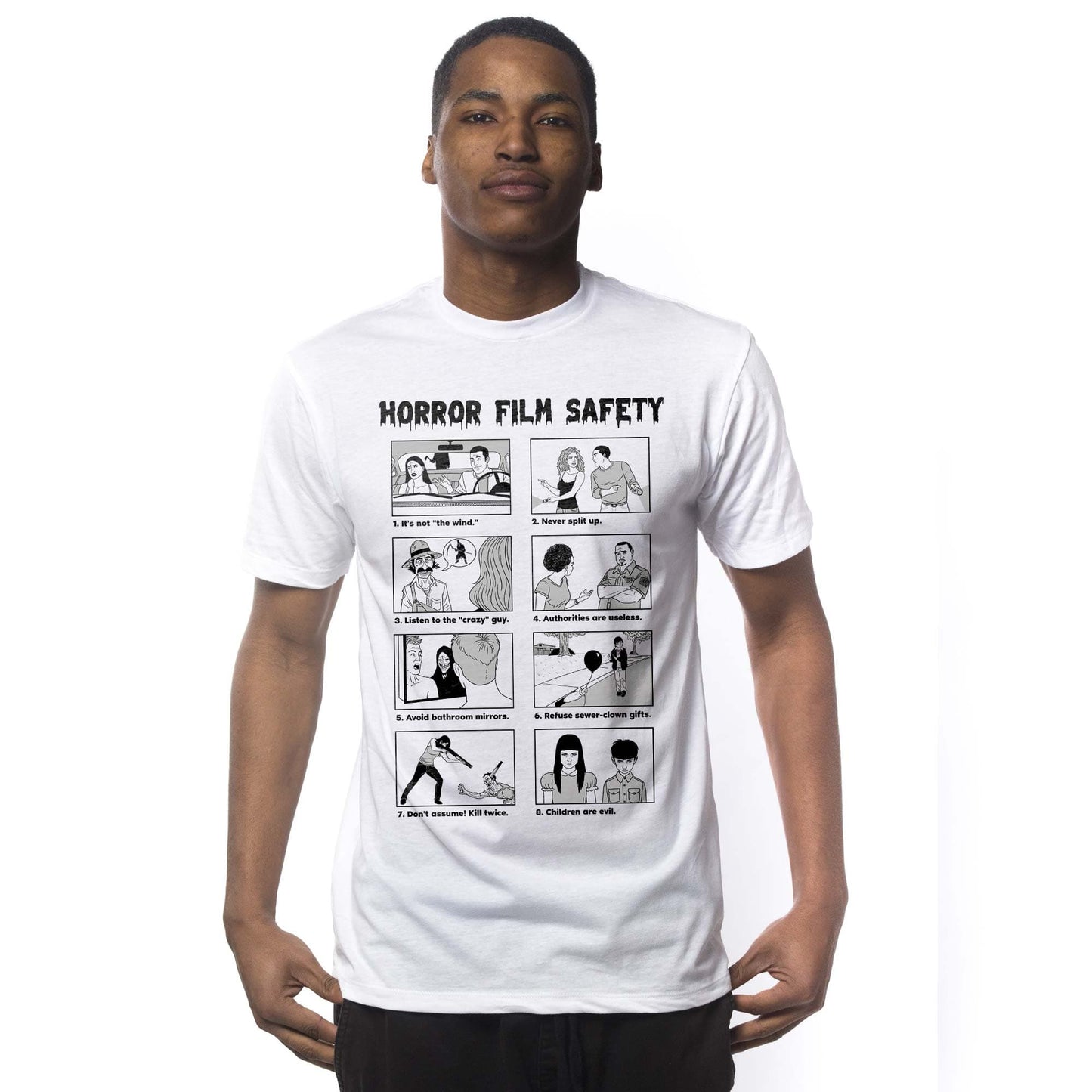 Horror Film Safety Guide T-Shirt