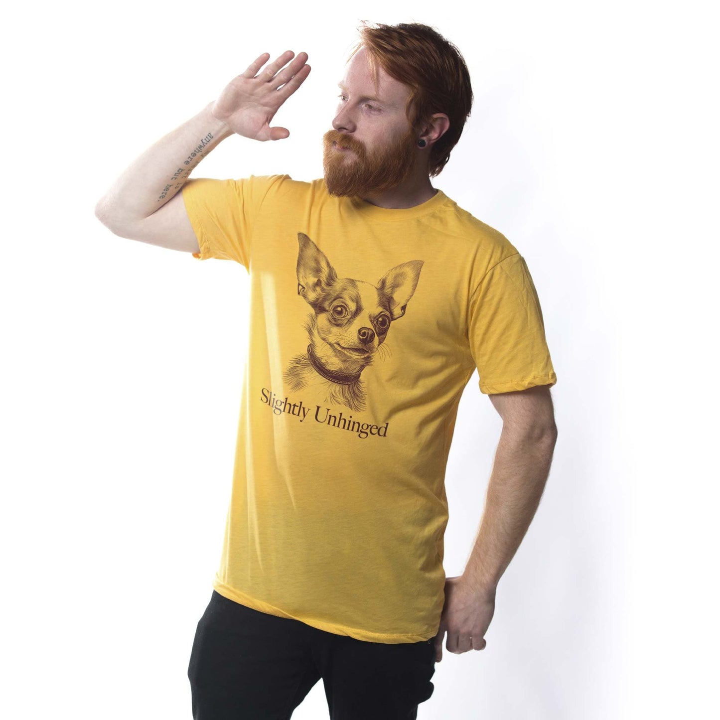 Slightly Unhinged Chihuahua T-Shirt