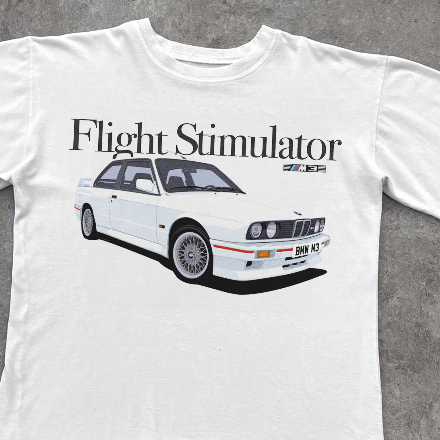 HIGH ST POLO GOLF HEAVY WEIGHT WHITE TEE