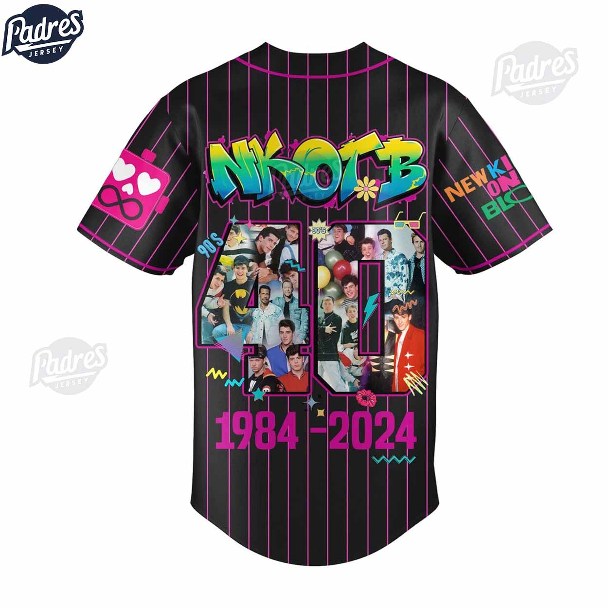 Having A Magic Summer With New Kids On The Block Custom Baseball Jersey Style - Padres Jersey Oasis: Elevate Your Baseball Style Game