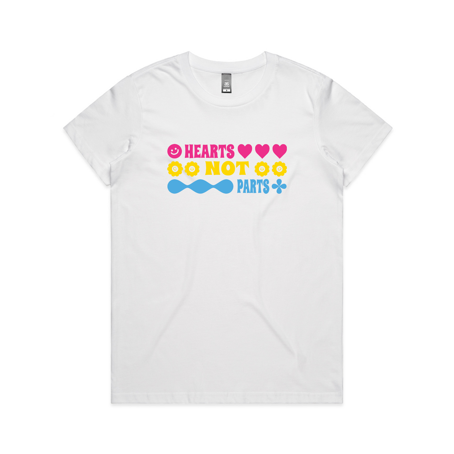 Hearts Not Parts Tee