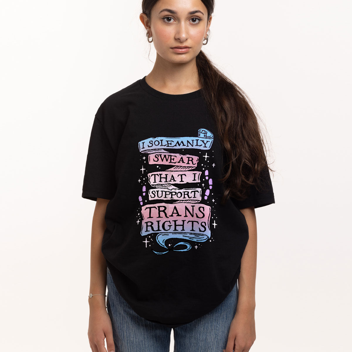 I Solemnly Swear That I Support Trans Rights T-Shirt