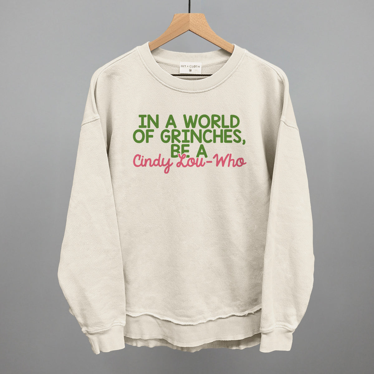 In A World Of Grinches, Be A Cindy-Lou Who