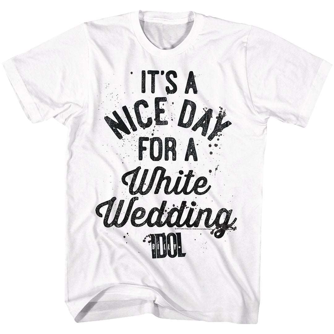 Billy Idol Nice Day Official T-Shirt