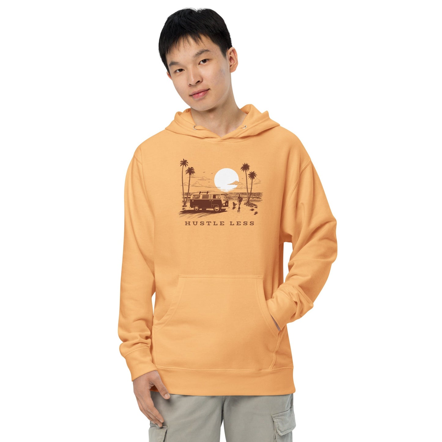 Hustle Less Midweight Pullover Hoodie
