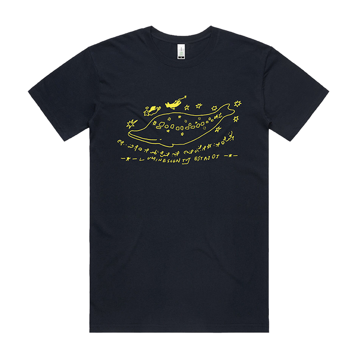 Ichiko Aoba / Twinkle Whale Tee (Navy)