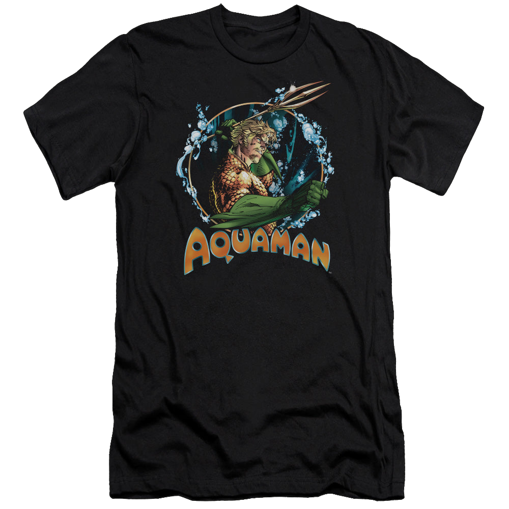 Aquaman Ruler Of The Seas - Men's Premium Slim Fit T-Shirt