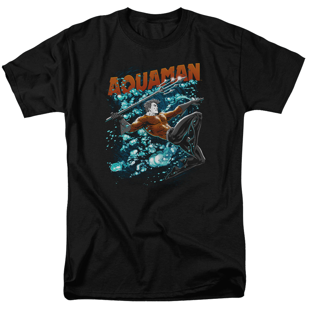 Aquaman Aqua Bubbles - Men's Regular Fit T-Shirt